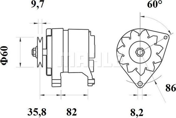 Wilmink Group WG2043377 - Генератор autospares.lv