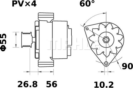 Wilmink Group WG2043791 - Генератор autospares.lv