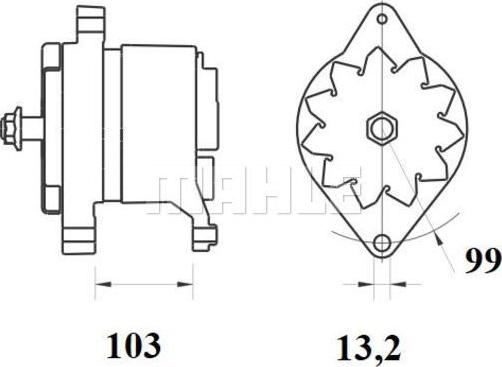 Wilmink Group WG2043793 - Генератор autospares.lv