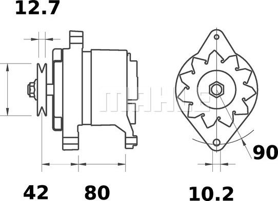 Wilmink Group WG2043742 - Генератор autospares.lv