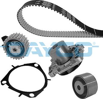 Wilmink Group WG2007940 - Водяной насос + комплект зубчатого ремня ГРМ autospares.lv