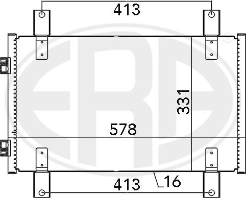 Wilmink Group WG2016694 - Конденсатор кондиционера autospares.lv