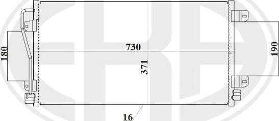 Wilmink Group WG2016843 - Конденсатор кондиционера autospares.lv