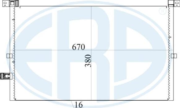 Wilmink Group WG2016772 - Конденсатор кондиционера autospares.lv