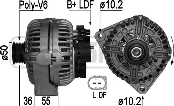 Wilmink Group WG2010996 - Генератор autospares.lv