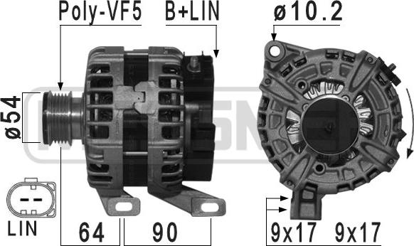 Wilmink Group WG2010982 - Генератор autospares.lv