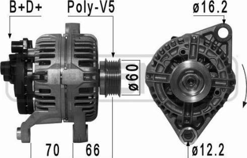 Wilmink Group WG2010976 - Генератор autospares.lv