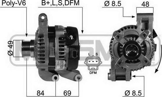 Wilmink Group WG2011909 - Генератор autospares.lv