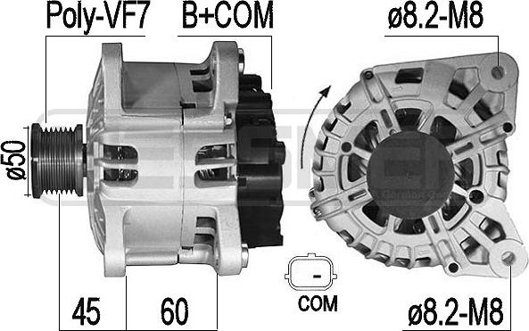 Wilmink Group WG2011449 - Генератор autospares.lv