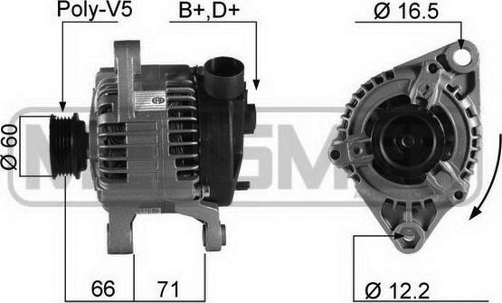 Wilmink Group WG2011597 - Генератор autospares.lv