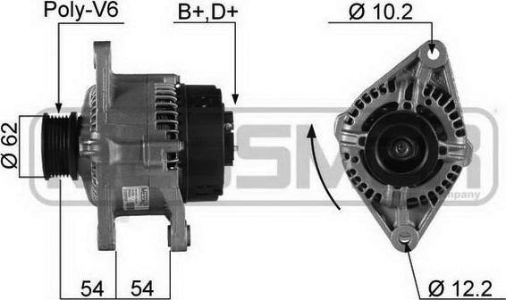 Wilmink Group WG2011562 - Генератор autospares.lv