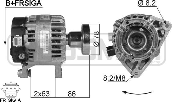 Wilmink Group WG2011537 - Генератор autospares.lv