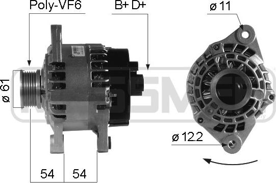 Wilmink Group WG2011699 - Генератор autospares.lv