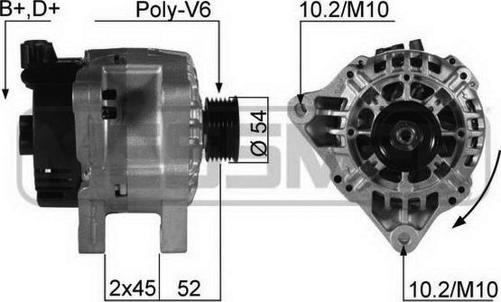 Wilmink Group WG2011669 - Генератор autospares.lv