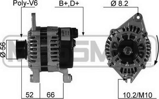 Wilmink Group WG2011604 - Генератор autospares.lv