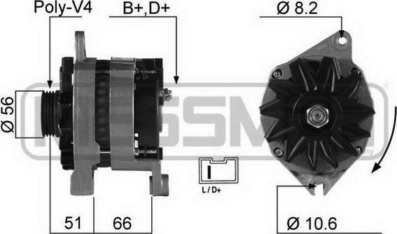 Wilmink Group WG2011600 - Генератор autospares.lv