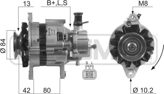 Wilmink Group WG2011621 - Генератор autospares.lv