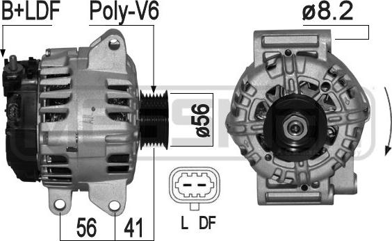 Wilmink Group WG2011083 - Генератор autospares.lv