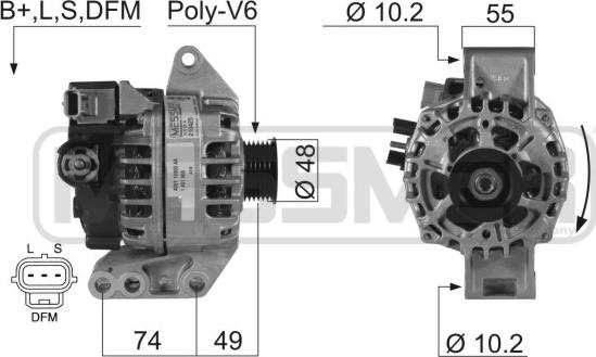 Wilmink Group WG2011891 - Генератор autospares.lv