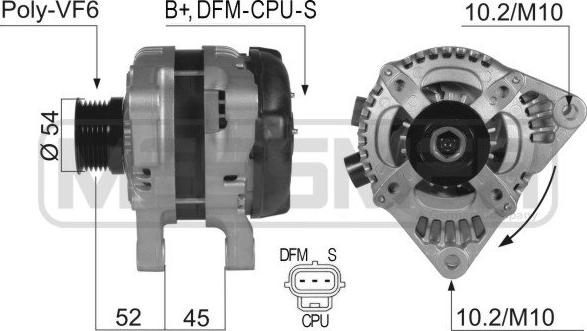 Wilmink Group WG2011813 - Генератор autospares.lv