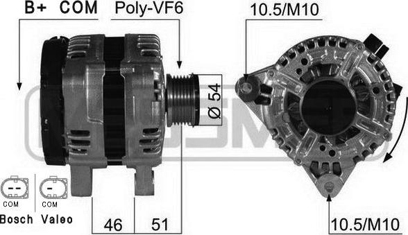 Wilmink Group WG2011884 - Генератор autospares.lv