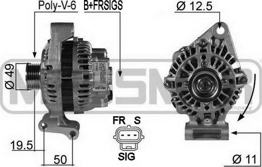 Wilmink Group WG2011826 - Генератор autospares.lv