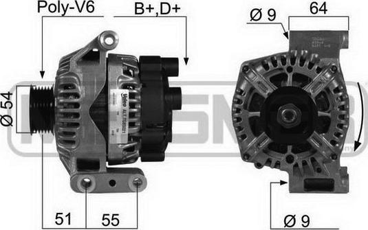 Wilmink Group WG2011873 - Генератор autospares.lv