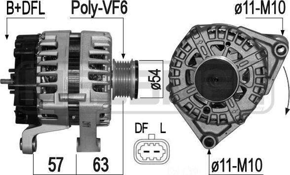 Wilmink Group WG2011204 - Генератор autospares.lv