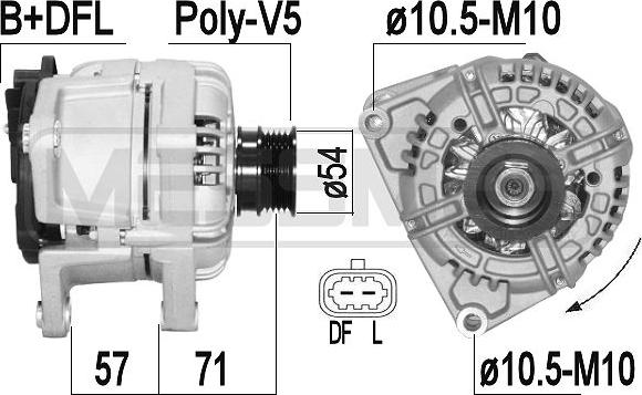 Wilmink Group WG2011284 - Генератор autospares.lv