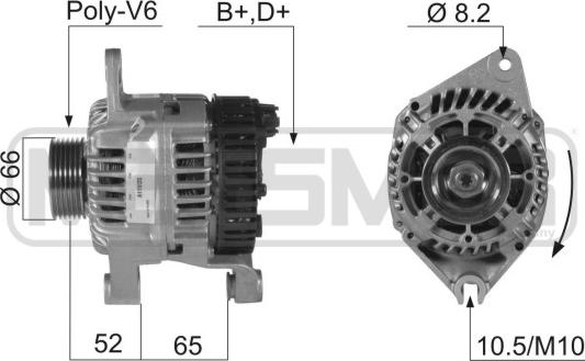 Wilmink Group WG2011792 - Генератор autospares.lv