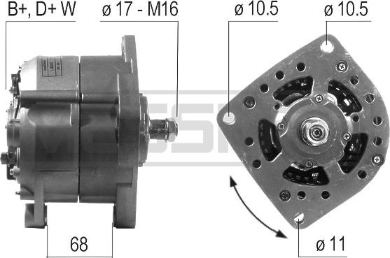 Wilmink Group WG2011765 - Генератор autospares.lv