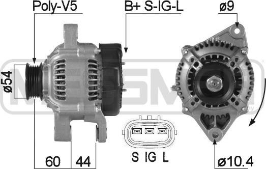 Wilmink Group WG2011732 - Генератор autospares.lv