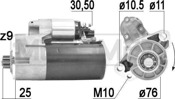 Wilmink Group WG2013492 - Стартер autospares.lv