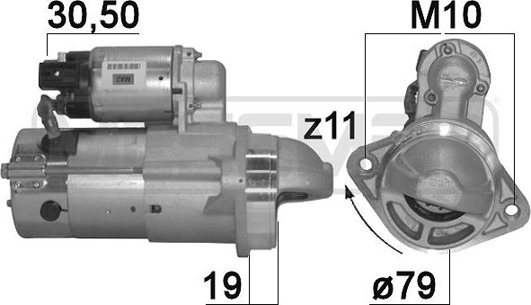 Wilmink Group WG2013422 - Стартер autospares.lv