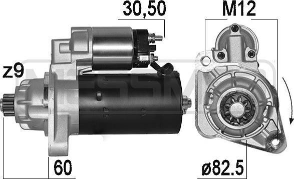 Wilmink Group WG2013568 - Стартер autospares.lv