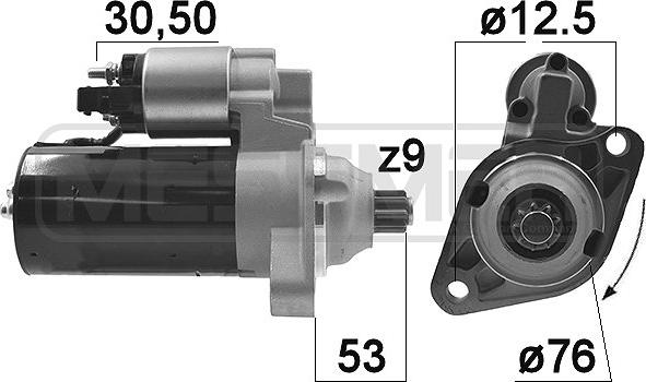 Wilmink Group WG2013530 - Стартер autospares.lv