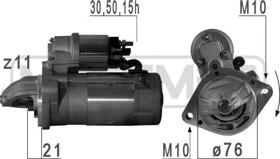 Wilmink Group WG2013018 - Стартер autospares.lv