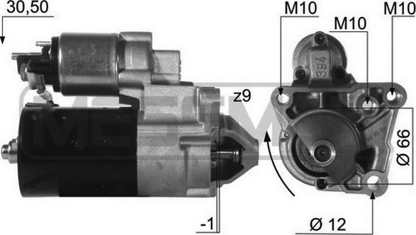 Wilmink Group WG2013024 - Стартер autospares.lv