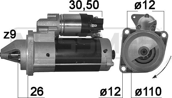 Wilmink Group WG2013118 - Стартер autospares.lv