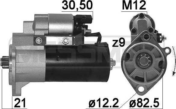 Wilmink Group WG2013205 - Стартер autospares.lv