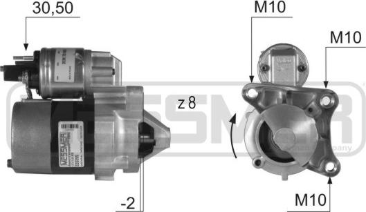 Wilmink Group WG2012951 - Стартер autospares.lv