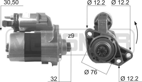 Wilmink Group WG2012977 - Стартер autospares.lv