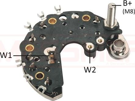 Wilmink Group WG2012562 - Выпрямитель, диодный мост, генератор autospares.lv