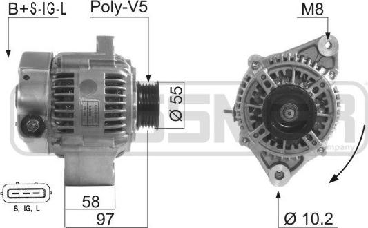 Wilmink Group WG2012090 - Генератор autospares.lv