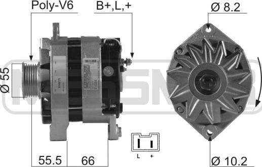 Wilmink Group WG2012042 - Генератор autospares.lv