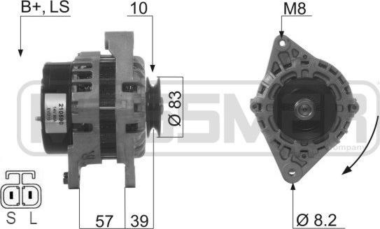 Wilmink Group WG2012063 - Генератор autospares.lv