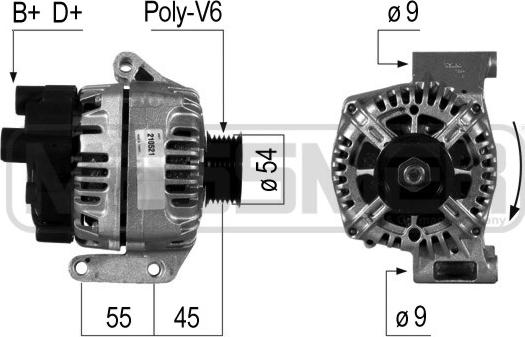 Wilmink Group WG2012000 - Генератор autospares.lv