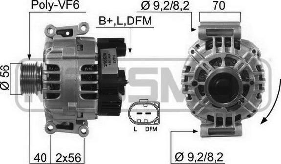 Wilmink Group WG2012007 - Генератор autospares.lv