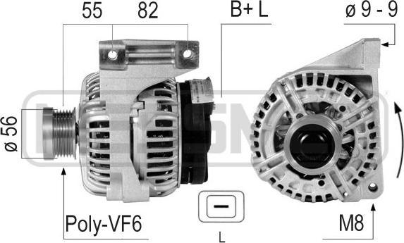 Wilmink Group WG2012010 - Генератор autospares.lv