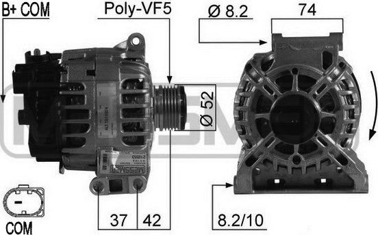 Wilmink Group WG2012035 - Генератор autospares.lv